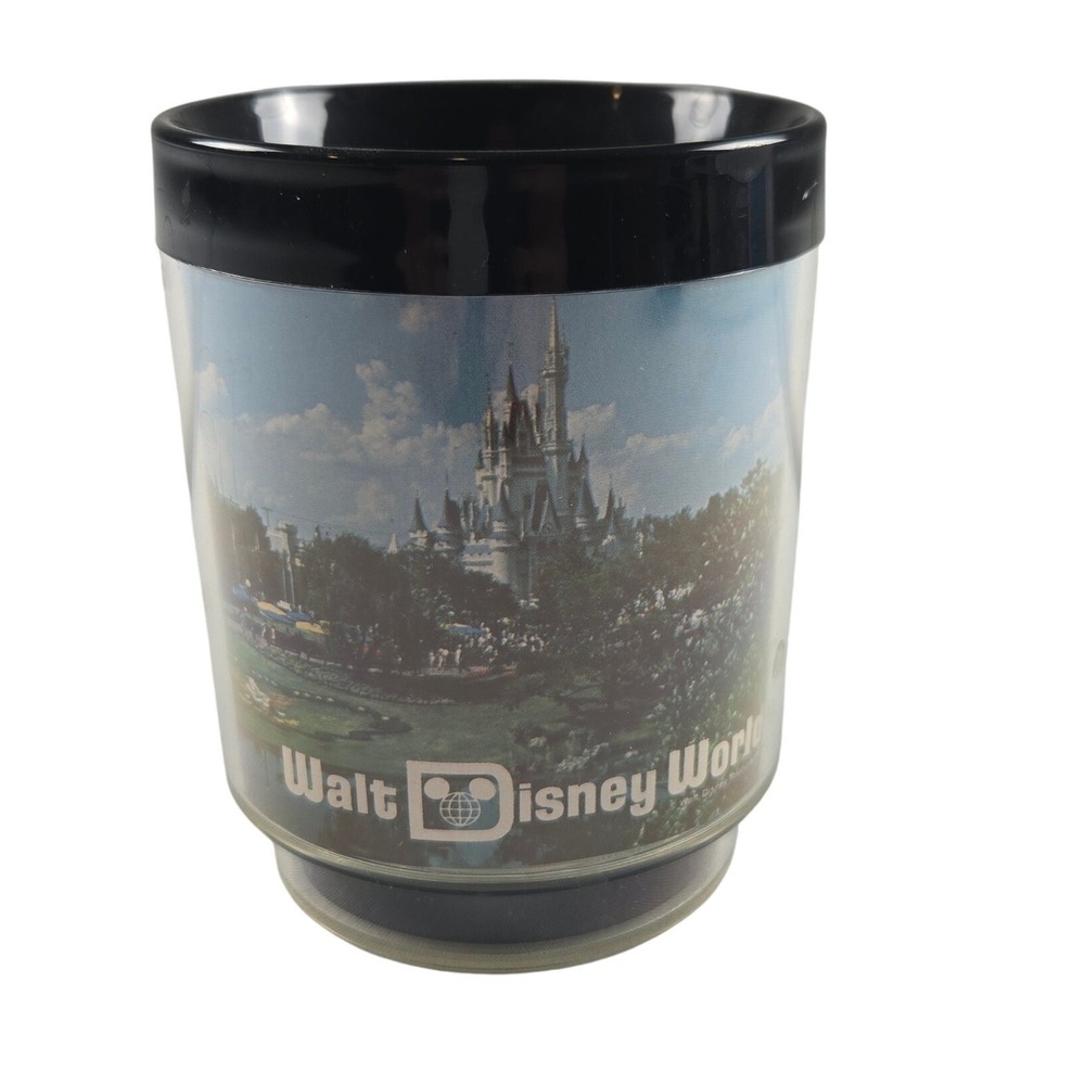Vintage Walt Disney World Thermo-Serv West Bend Magic Kingdom Castle Mug USA